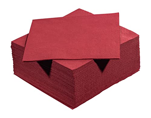 servilletas Bordeaux para eventos