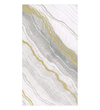servilletas Caspari Marble en gris para fiestas