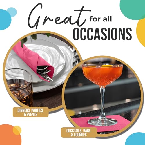 servilletas cerise para decoración de eventos