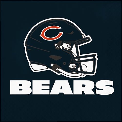 servilletas Chicago Bears para fiestas