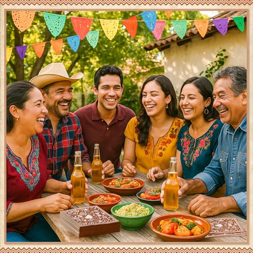 servilletas coloridas para eventos festivos
