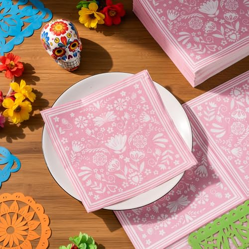 servilletas coloridas para Taco Tuesday