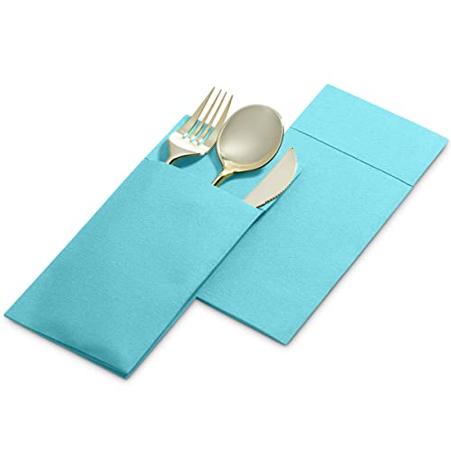 servilletas con bolsillo para cubiertos