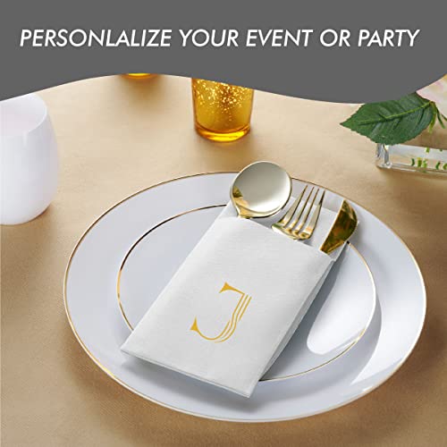 servilletas con monograma para fiestas especiales