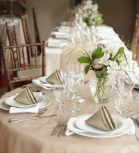 servilletas de 17 x 17 pulgadas para banquetes