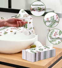 servilletas de 3 capas con acebo