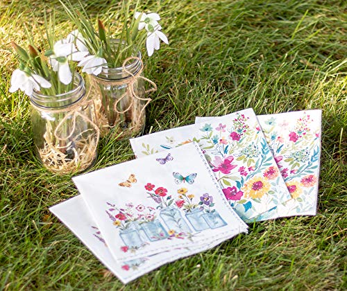 servilletas de 3 capas diseño floral