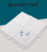 servilletas de 5 x 5 pulgadas para mesa