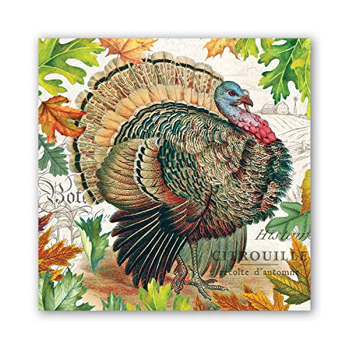 servilletas de almuerzo otoño cosecha pavo