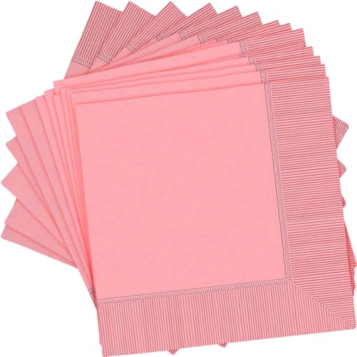 servilletas de almuerzo rosa sonrojado para fiestas