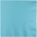 servilletas de bebida azul pastel para fiestas