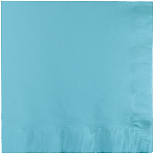 servilletas de bebida azul pastel para fiestas