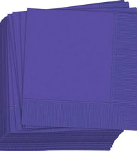 servilletas de bebida moradas elegantes