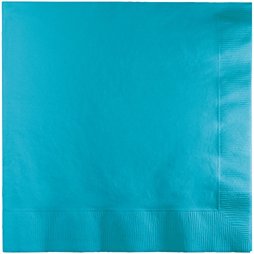 servilletas de bebida sólidas Bermuda Blue