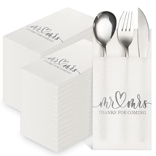 servilletas de boda elegantes y desechables