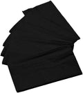 servilletas de cena negras elegantes