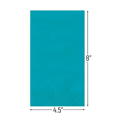 servilletas de cóctel color caribeño