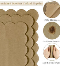 servilletas de cóctel de 2 capas