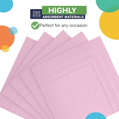 servilletas de cóctel de dos capas