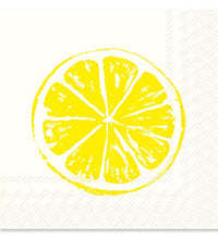 servilletas de cóctel desechables sabor limón