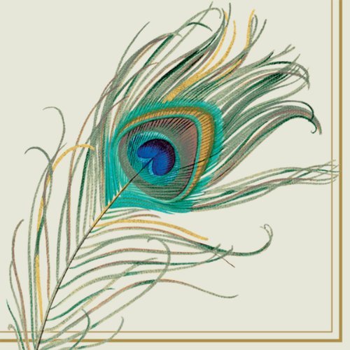Servilletas de cóctel elegantes y coloridas