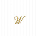servilletas de cóctel monogramadas elegantes