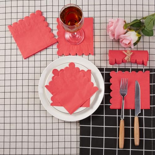 servilletas de cóctel para decoración de mesas