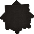 servilletas de cóctel rojas elegantes