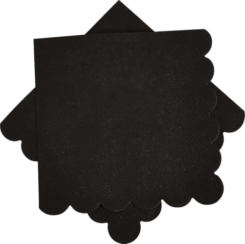 servilletas de cóctel rojas elegantes