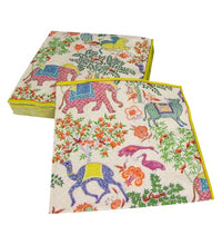servilletas de diseño floral para mesa