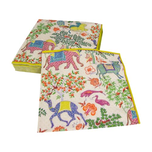 servilletas de diseño floral para mesa