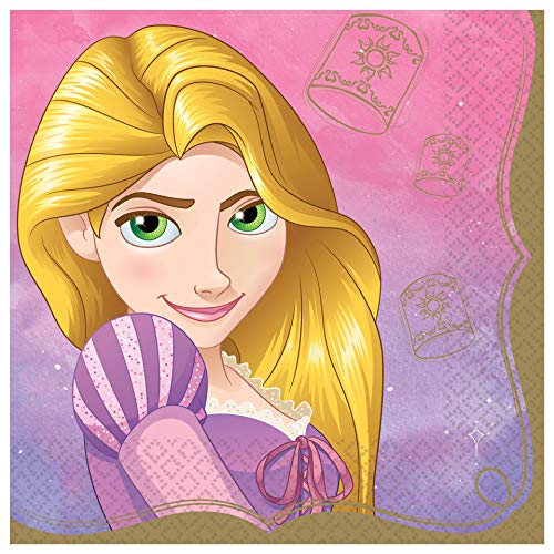 Servilletas de Fiesta Disney Princess coloridas