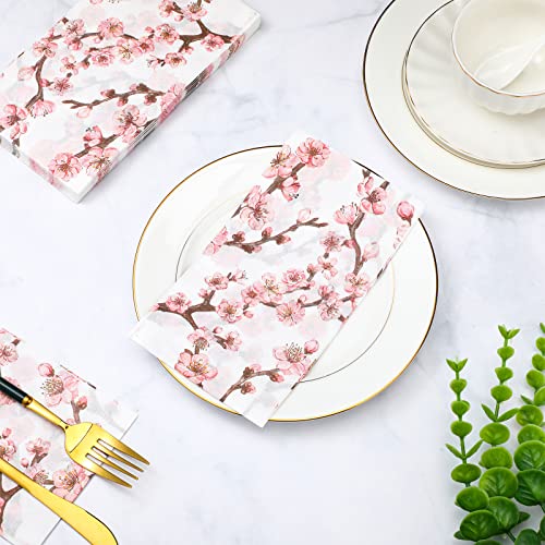 servilletas de flores para decorar mesas