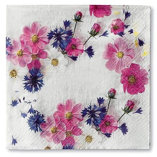 servilletas de flores para eventos elegantes