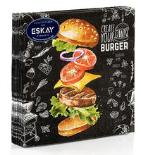 servilletas de hamburguesa absorbentes para fiestas