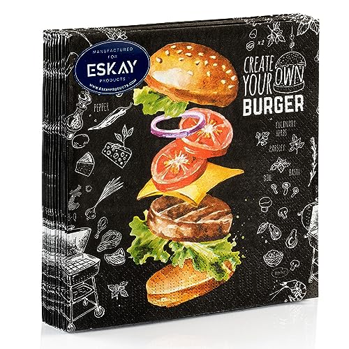 servilletas de hamburguesa absorbentes para fiestas