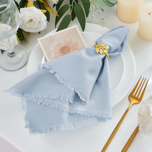 servilletas de lino para cenas elegantes
