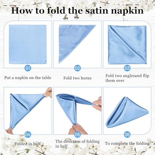 servilletas de lujo para mesa de comedor