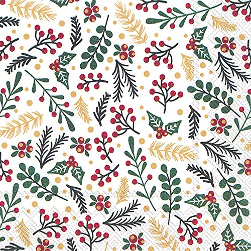 servilletas de papel 3 capas invierno