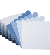 servilletas de papel azules para fiestas