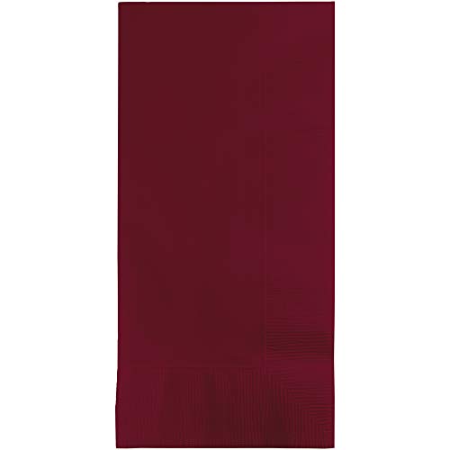 Servilletas de papel burgundy elegantes