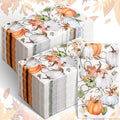 servilletas de papel calabaza para fiestas