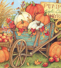 servilletas de papel calabazas decorativas