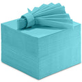 servilletas de papel color menta azul