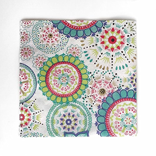 servilletas de papel coloridas para fiestas