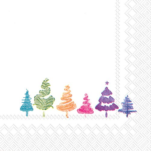 servilletas de papel coloridas para fiestas
