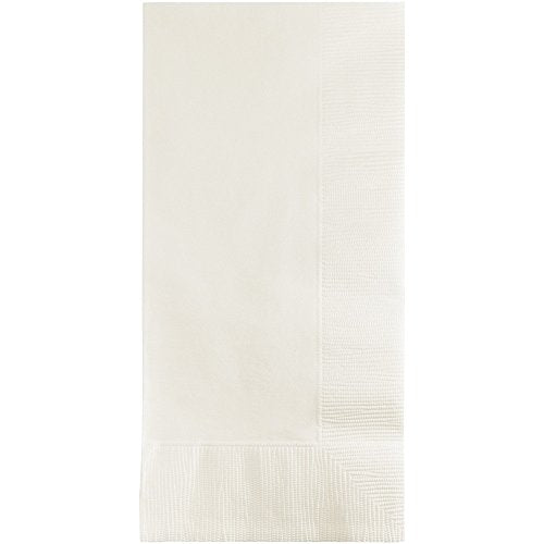 servilletas de papel de cena blancas