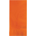 servilletas de papel de cena naranjas