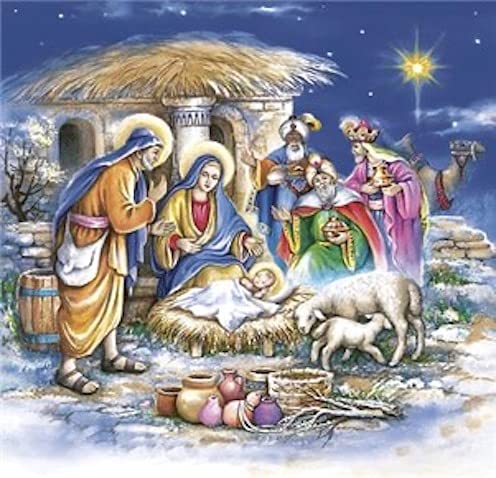 servilletas de papel decoupage Navidad