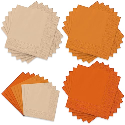 servilletas de papel desechables de otoño